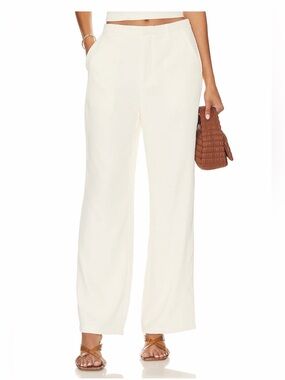 SNDYS Roma Pant in Ivory, size XXL